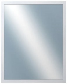 DANTIK - Zrkadlo v rámu, rozmer s rámom 40x50 cm z lišty KASETTE biela (2755)