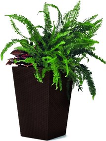 Plastový obal na kvetináč Rattan – Keter