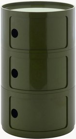 Dizajnová skrinka Componibili, 3 moduly, V 70 cm