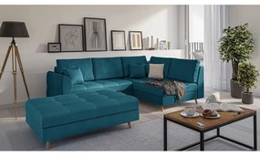 Tyrkysovomodrá podnožka Ariella – Ropez