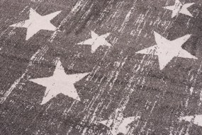 TA Koberec L385A TMAVOSIVÉ SÁRÍ Rozmer: 80x150 cm