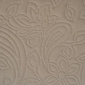 4Home Prehoz na posteľ Doubleface hnedá/béžová, 220 x 240 cm