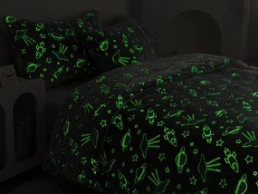 XPOSE® Mikroplyšové obliečky FUTUR Exclusive (svietiaci efekt)