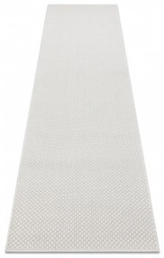 Kusový koberec Decra biely atyp 80x250cm