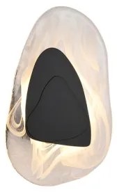 Searchlight 32983BK - LED nástenné svietidlo DESTINY LED/8W/230V čierne