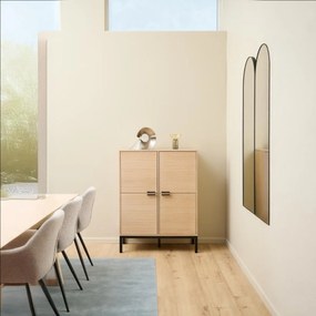 Komoda Kensington 91 cm dub bělený