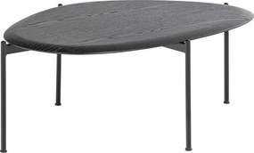 Čierny konferenčný stolík 67x92 cm Kota – WOOOD