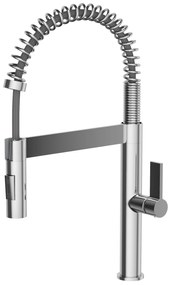 Gamma SPIRAL NEW, kuchynská batéria s 2-funčným výtokom, chrómová, BSLN-CH