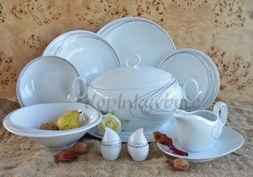 Thun obedová súprava Future čiary 27-dielná