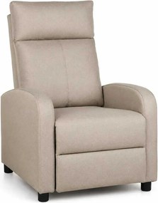 LuxuryForm DESIGN Televízne kreslo RUFO s polohovaním - béžové