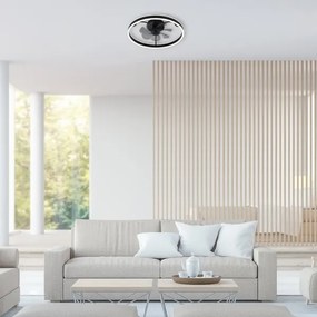 Rabalux 71337-LED Stm. str. sviet. s venti. FANFY 40W/230V 3000/4000/6000K+DO