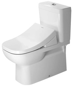 Duravit D-Code - Stojace kombi WC, 695x360 mm, biela 21420900002