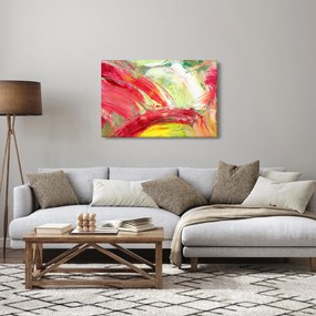 Obraz abstrakcie - maľba (90x60 cm)