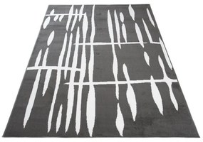 Kusový koberec PP Kiara tmavo sivý 160x220cm