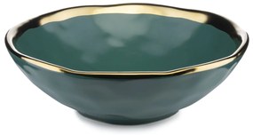 Keramická súprava tanierov Lissa Green Gold 8ks