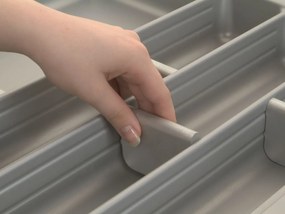Agoform Príborník Scoop II 70 640 x 490 mm stríbrný