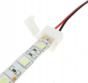 Konektor pre VODOVZDORNÝ LED pásik, klip, kábel 8mm