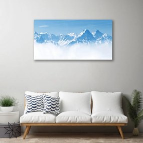 Obraz Canvas Hory hmla príroda 125x50 cm