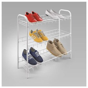 Trojposchodová polica na topánky Metaltex Shoe Rack