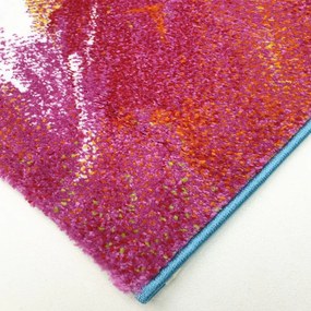 Medipa (Merinos), Kusový koberec Fantasy 814-61 lila/blue, 80x150, viacfarebná