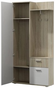 Predsieň Cless (alpská biela) (so zrkadlom). Vlastná spoľahlivá doprava až k Vám domov. 1104705