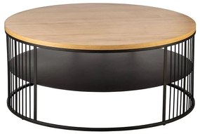 Eglo 424049 - Konferenčný stolík TOZAWA 36x80 cm hnedá/čierna EG424049