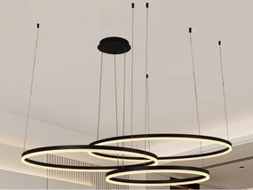 LED Stmievateľný luster na lanku LED/170W/230V 3000-6500K + diaľkové ovládanie