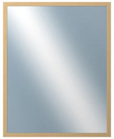 DANTIK - Zrkadlo v rámu, rozmer s rámom 40x50 cm z lišty KASSETTE jaseň malá (2864)