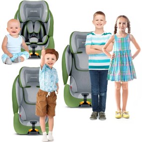 Autosedačka Ricokids Qway zelená | ISOFIX