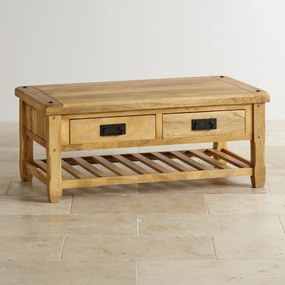 furniture-nabytek.cz - Masív konferenčný stolík z dreva mango 110x60x45