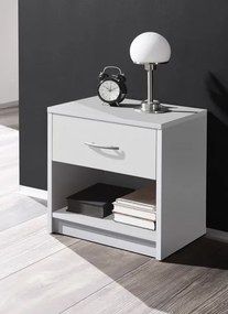 Nočný stolík Pepe, biely