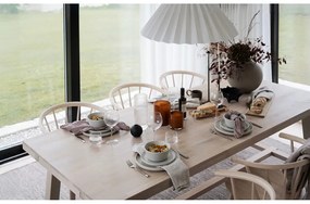 Matne lakovaný dubový jedálenský stôl Rowico Brooklyn, 220 x 95 cm