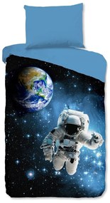 Good Morning Obliečky Good Morning 100% bavlna Astronaut 140x200/70x90 cm