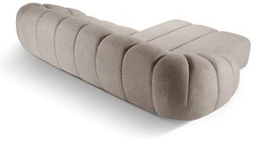 Béžová rohová pohovka (ľavý roh) Diana – Micadoni