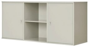 Béžová nízka závesná komoda 133x61 cm Mistral – Hammel Furniture