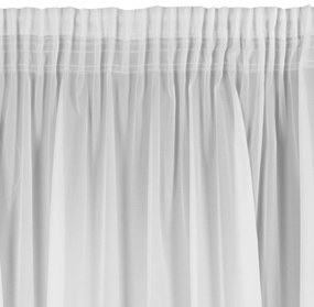 ZÁCLONA NA PÁSKE KATHY 140X270 CM BIELA