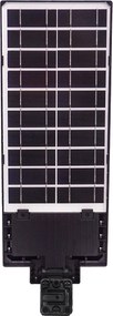 Toolight Toolight, záhradná LED solárna lampa so snímačom pohybu a diaľkovým ovládaním RSL017, čierna, OSW-10247