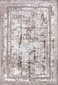 Hanse Home, Kusový koberec Shine 105920 Classic White Cream Silver, 57x90, hnedá, obývacia izba