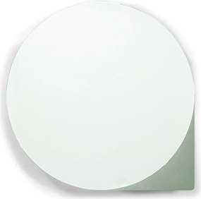 Sivozelená kovová závesná/so zrkadlom kúpeľňová skrinka 35x35 cm Sonnet – Spinder Design