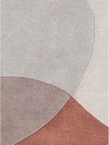 Béžový ručne tkaný vlnený koberec 160x230 cm Hackney Clarissa – Ted Baker