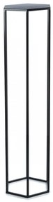 Stojan na kvety 100x24 cm čierna