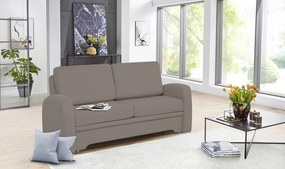 Pohovka s rozkladom Impuls, béžová taupe látka