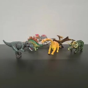 Figúrky pohyblivých dinosaurov 6 ks Kruzzel 19745