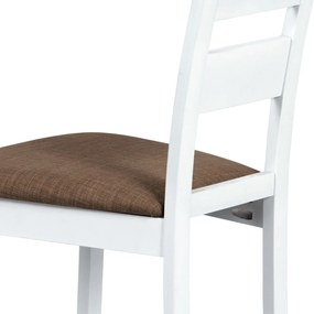 Súprava jedálenských stoličiek BC-2603 WT, biela,2 ks