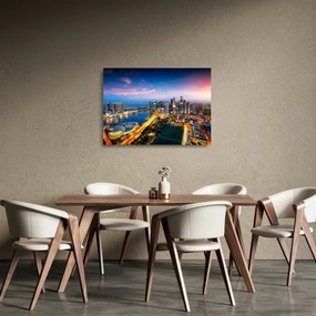 Sklenený obraz - Singapur, Ázia (70x50 cm)