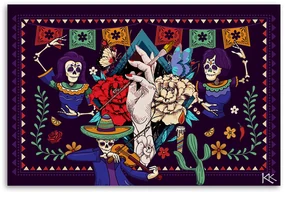 Gario Obraz na plátne Mexická abstrakcia Rozmery: 100 x 70 cm