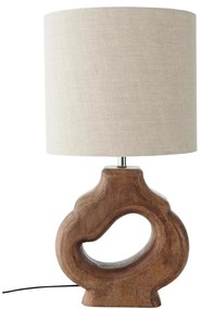 Stolová lampa „Ayla Brown", Ø 28, výš. 54 cm