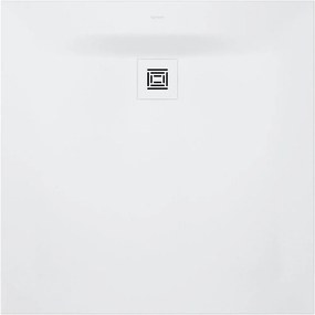 DURAVIT Sustano štvorcová sprchová vanička z materiálu DuraSolid, Antislip, 1000 x 1000 x 30 mm, biela matná, 720275740000000