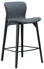 PARAGON ČALÚNENÁ BAROVÁ STOLIČKA grey/black