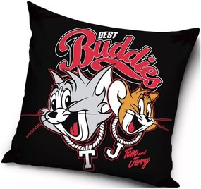 Vankúš Tom a Jerry - Najlepší kamoši - 40 x 40 cm